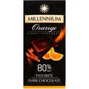 Шоколад Millennium Favorite Orange чорний зі смаком апельсину 100г