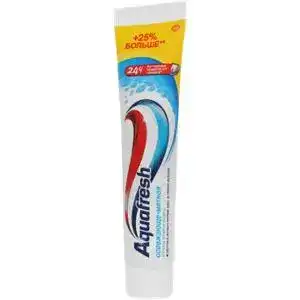 Зубная паста Aquafresh Тройная Защита Освежающе-мятная 125 мл