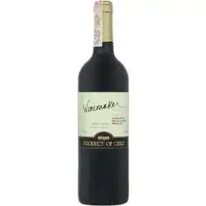 Вино Winemaker Cabernet Sauvignon / Merlоt червоне напівсолодке 0.75 л