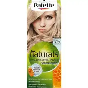 Крем-фарба для волосся Palette Naturals Перлинний блондин №12-19
