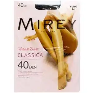 Колготки жіночі Mirey Classica Grey 40 DEN р.4