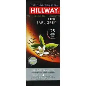Чай Hillway Fine Earl Grey чорний з ароматом бергамоту 25х2 г