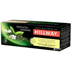 Чай Hillway Oriental Jasmine зелений з ароматом жасміну 25х2 г