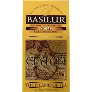 Чай Basilur Gold Ceylon черный 100 г