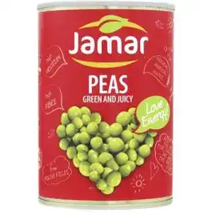 Горошок Jamar зелений консервований 400 г