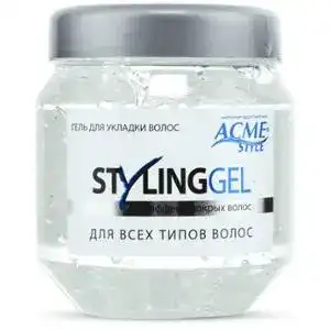 Гель Acme Style для укладання ефект мокрого волосся 250 мл