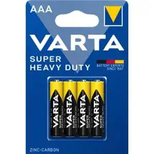 Батарейка AAA 1.5V R03 Varta 4шт