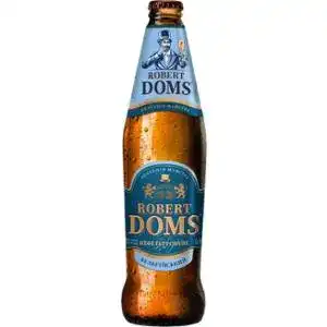 Пиво Львівське Robert Doms Бельгійський світле нефільтроване 4.3% 0.5 л
