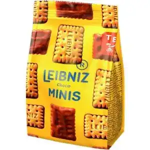 Печиво Leibniz Minis Choco з молочним шоколадом 100 г