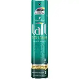 Лак для волосся Taft Fullness 4 надсильна фіксація 250 мл