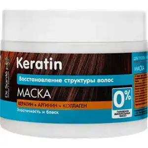 Маска для волосся Dr.Sante Keratin Відновлення структури волосся 300 мл