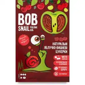 Цукерки Bob Snail натуральні яблучно-вишневі 60 г