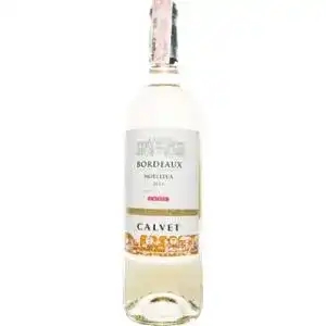 Вино Calvet Moelleux Bordeaux біле напівсолодке 0.75 л