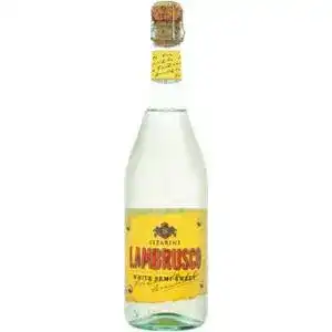 Вино ігристе Sizarini Lambrusco біле напівсолодке 0.75 л