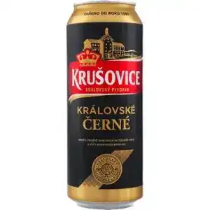 Пиво Krusovice Cerne темне фільтроване 3.8% 0.5 л