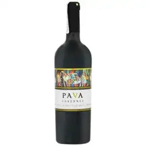 Вино PAVA Cabernet красное сухое 0.75 л