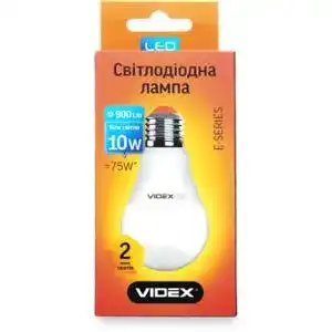 Лампа светодиодная Videx A60e 10W E27 4100K 220V