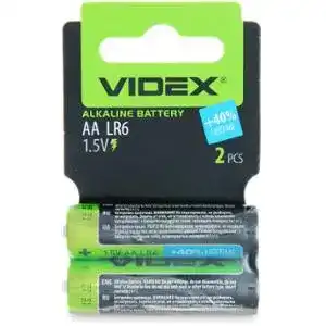 Батарейка Videx LR6 AA 1.5V 2 шт.