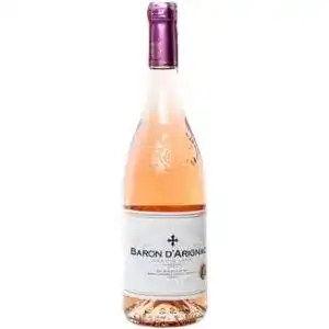 Вино Baron d'Arignac рожеве напівсолодке 0.75 л