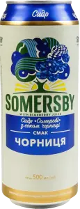 Фото 9 - Сидр Somersby Чорниця 500 мл