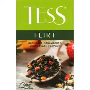 Чай TESS Flirt зелений фруктовий 90 г