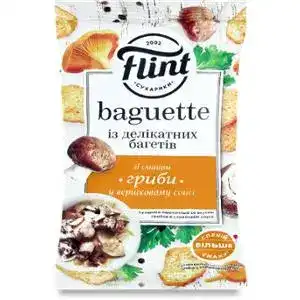 Багет Flint со вкусом грибов под сливочным соусом 60 г