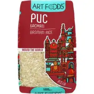 Рис Art Foods Басматі шліфований довгозернистий 1 кг