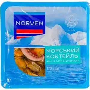 Морський коктейль Norven Середземноморський 170 г