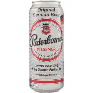 Пиво Paderborner Pilsener світле фільтроване 4.8% 0.5 л