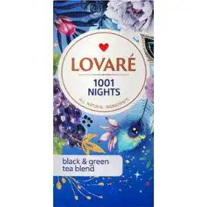 Чай Lovare 1001 ніч сумiш чорного та зеленого 24х2 г