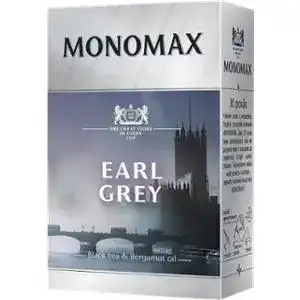 Чай Monomax Earl Grey чорний листовий з ароматом бергамоту 90 г