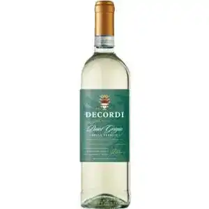 Вино Decordi Pinot Grigio біле сухе 0.75 л