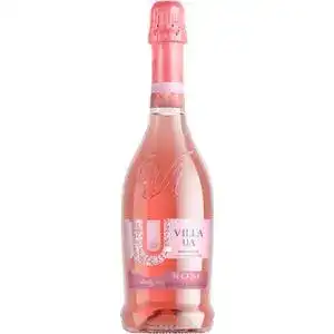 Вино ігристе Villa Krim Rose рожеве напівсолодке 0.75 л