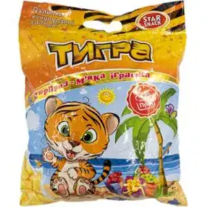 Палички кукурудзяні Starsnack Тигра з іграшкою 120 г