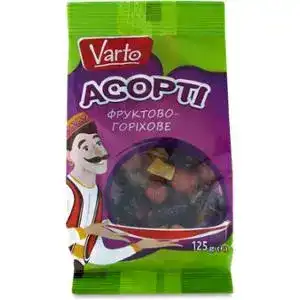 Асорті Varto фруктово-горіхове 125 г