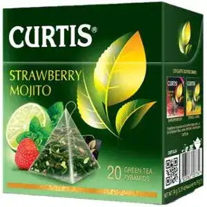 Чай Curtis Strawberry Mojito зелений 20х1.7 г
