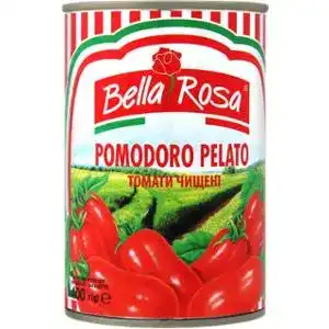 Томати Bella Rosa консервовані очищені 400 г