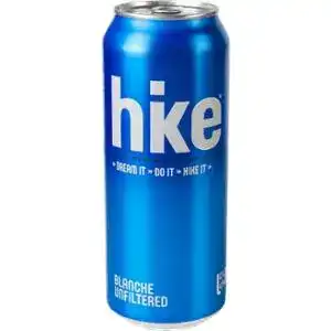 Пиво Hike Blanche светлое нефильтрованное 4.9% 0.5 л
