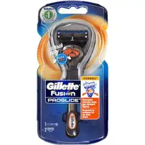Станок для гоління чоловічий Gillette Fusion5 ProGlide Flexball з 2 змінними картриджами
