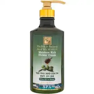 Крем-гель для душу Health & Beauty з оливковою олією і медом 780 мл