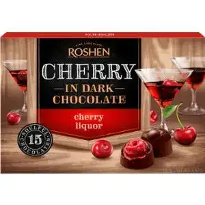 Цукерки Roshen Cherry in chocolate 155 г