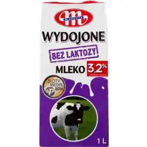 Молоко Mlekovita 3.2% безлактозне 1 л