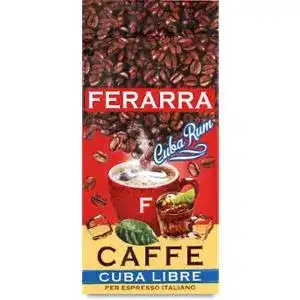 Кава Ferarra Caffe Cuba Libre смажена мелена 250 г 