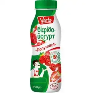 Біфідойогурт Varto полуниця 1.5% 350 г