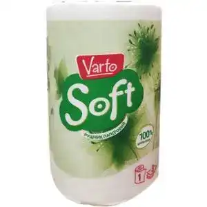 Рушник паперовий Varto Soft тришаровий 1 шт.
