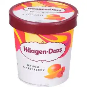 Морозиво Haagen Dazs Манго & Малина 0,46 л