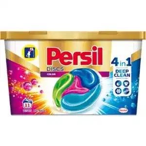 Гель для прання у капсулах Persil Deep Clean Discs Color 11х25 г