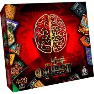 Гра карткова Danko Toys квест Best Quest 4 в 1