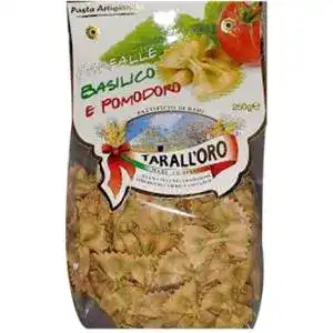Макаронні вироби Tarall'oro Pasta Farfalle Tomato Basil, 250 г