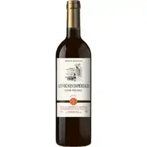 Вино Les Vignes Imperiales красное сухое 0.75 л